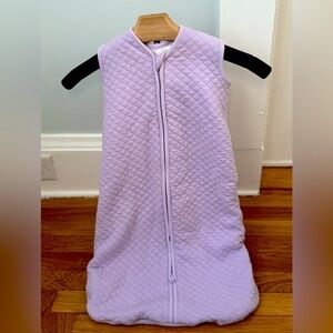 Hanna Andersson Quilted Sherpa Lined Sleep Sack 3-6 months